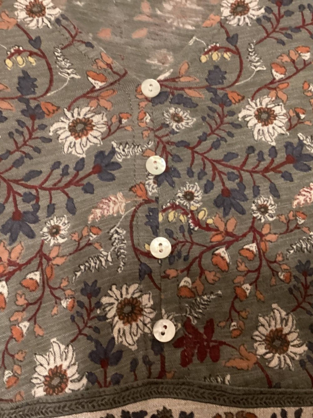 Lucky Brand boho top - Picture 3 of 7